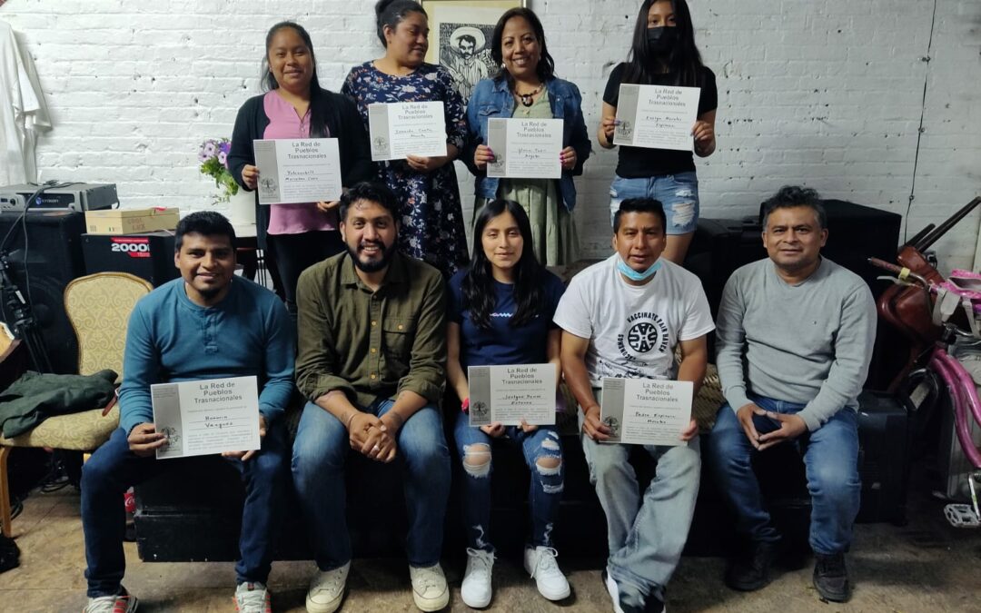 Primer taller de formación de reporteros migrantes del barrio en Nueva York