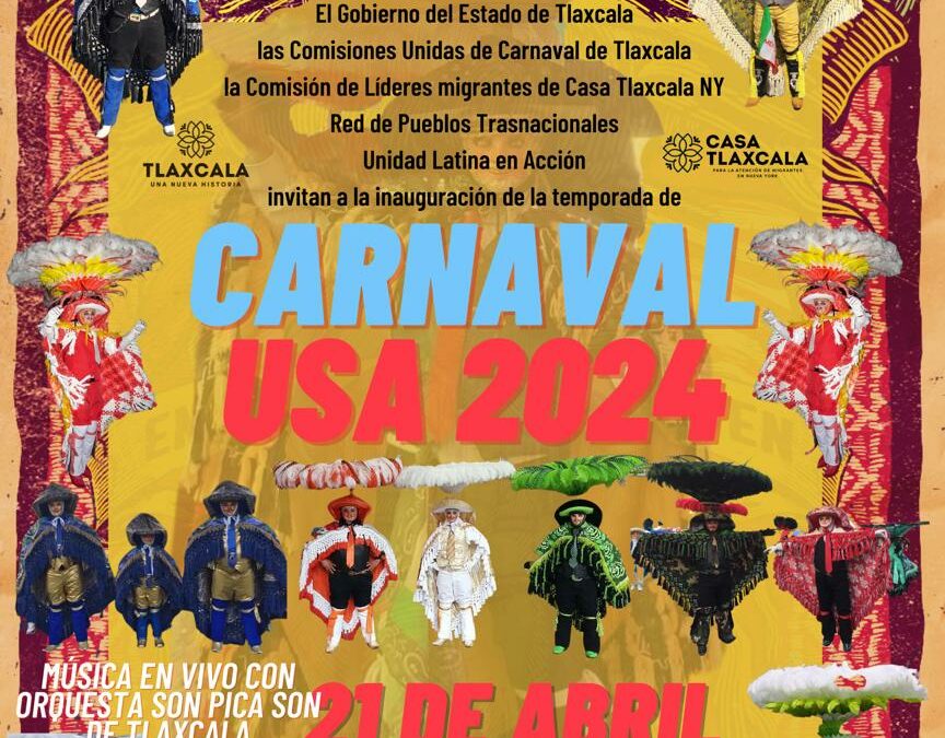 13 comisiones de carnaval inaugurarán Carnavales USA 2024 en New Haven, CT