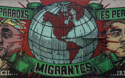 Los rostros de la migración latinoamericana plasmados en un mural en Nueva York